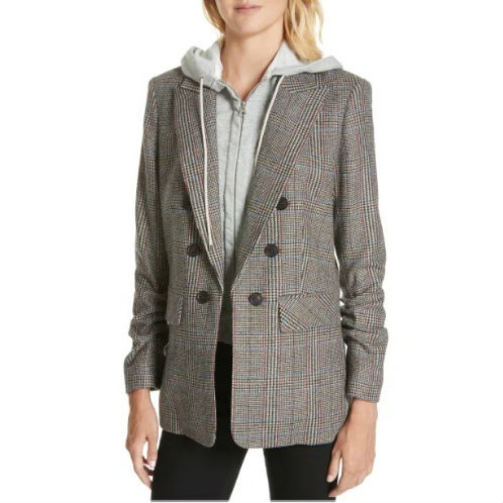 Veronica Beard Beige Plaid Blazer (Never Worn) - Picture 3 of 6